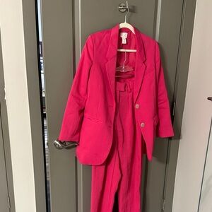 Vibrant Pink Suit Set